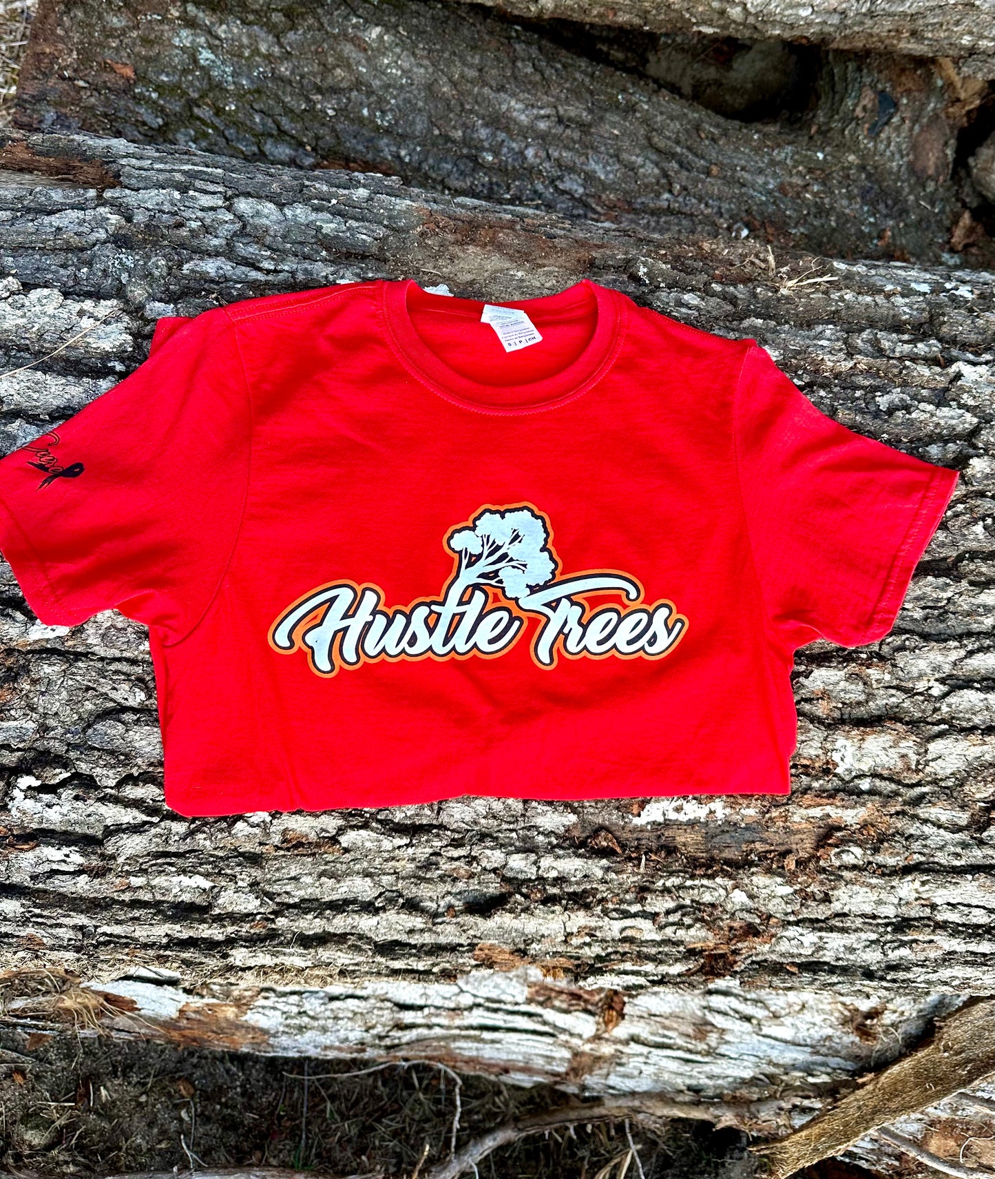 Hustle Trees | Red T-Shirt